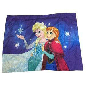 Disney Frozen Magical Winter Decorative Pillow Sham 20 in x 26 in Elsa Anna